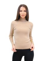 Acest articol vestimentar este o piesă cheie care trebuie să fie mereu prezentă în garderoba oricărei femei. Focusul cade pe spatele gol, care infatiseaza definitia atractiei feminine si a elegantei. Este in preferintele noastre deoarece are o atingere foarte placuta de casmir. Poate fi purtat de zi cu zi, dar si integrat in tinute de seara.